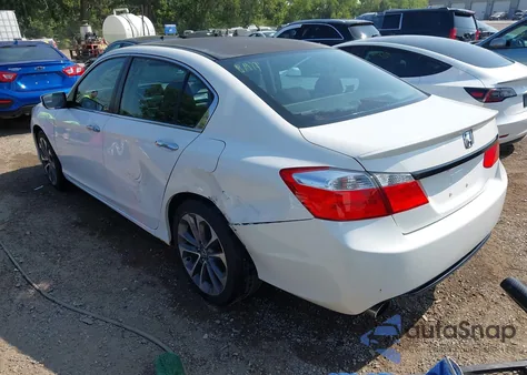 2013 Honda Accord Sport z USA, uszkodzony, nr VIN 1HGCR2F57DA200280